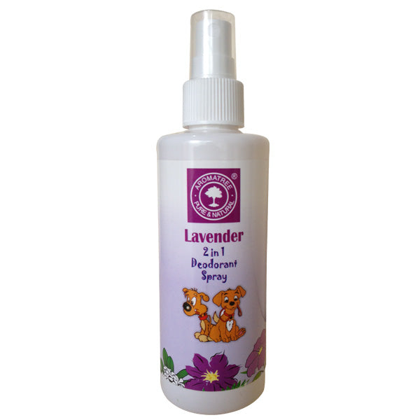 Aroma Tree - 2 in 1 Deodorant- for Dogs and Cats, Lavender, 200ml