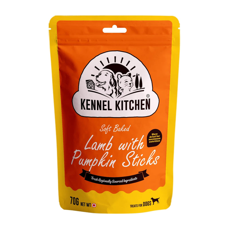 Kennel Kitchen - Treats- Soft Baked Lamb with Pumpkin Stick for Dogs