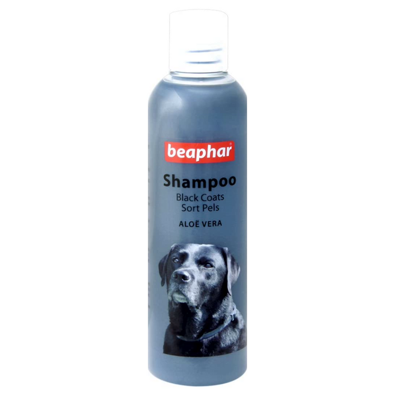 Beaphar Black Coat Aloe Vera Shampoo for Dogs, 250ml