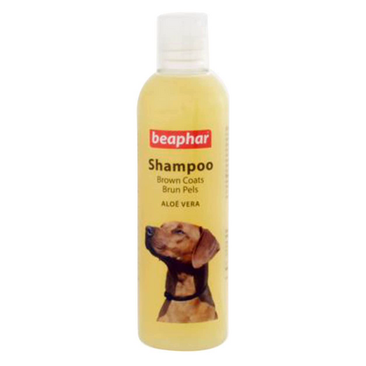 Beaphar Brown Coat Aloe Vera Shampoo for Dogs, 250ml