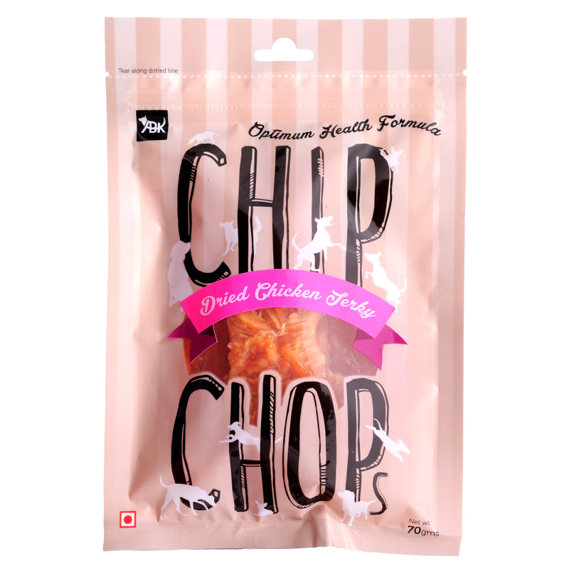 Chip Chops - Sun Dried Chicken Jerky - Dog treats - 70g