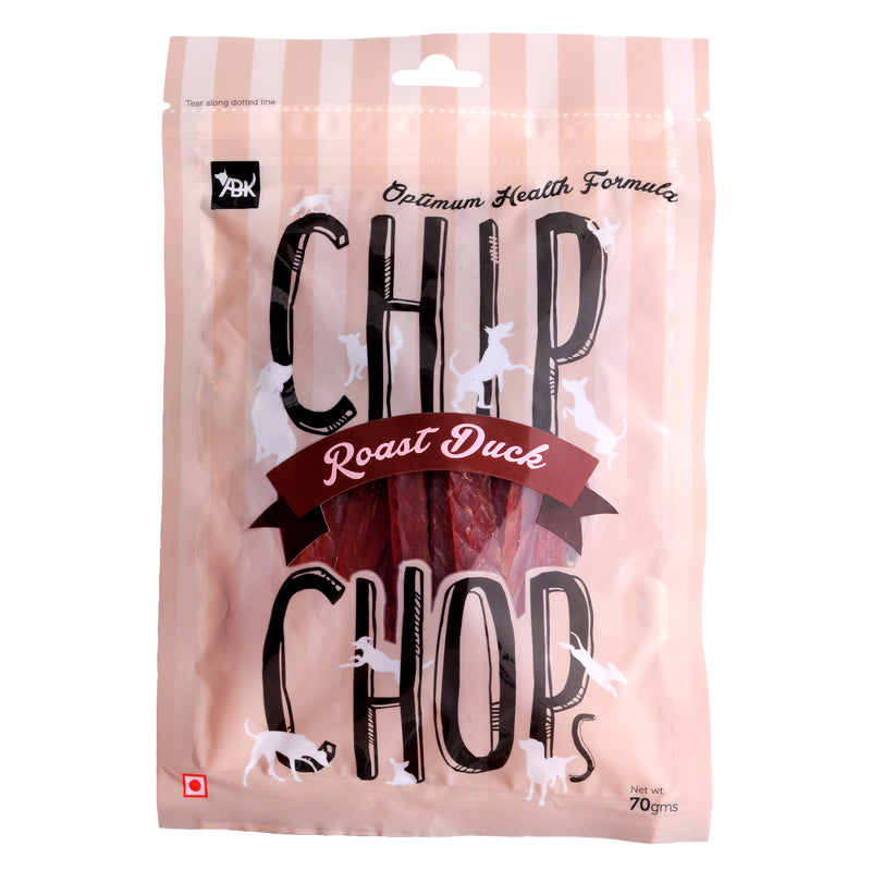 Chip Chops - Roast Duck Strips - Dog treats - 70g, 250g