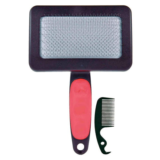 Trixie - Soft Slicker Brush for dogs and cats, Large (11x16cm)