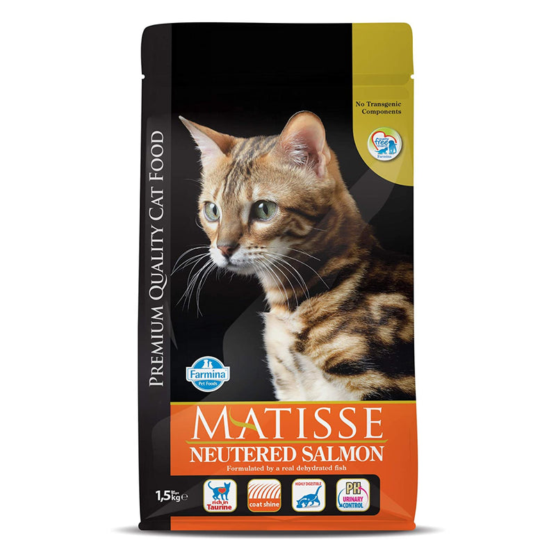 Farmina Matisse, Dry Cat Food, Salmon, Neutered Adult