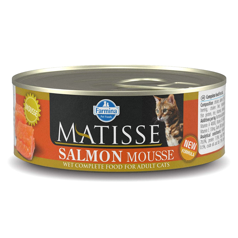 Matisse - Salmon Mousse - Wet Cat Food, 85g