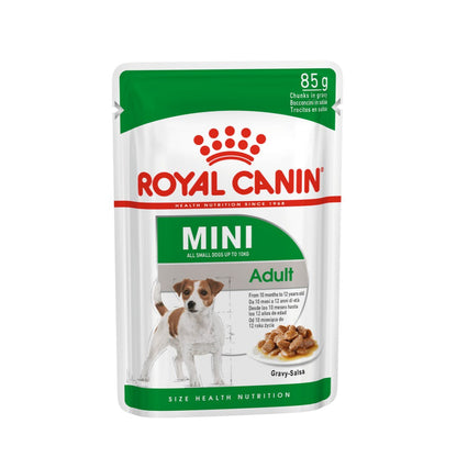 Royal Canin - Wet Dog Food - Mini Adult - 85g X 12 Pouches