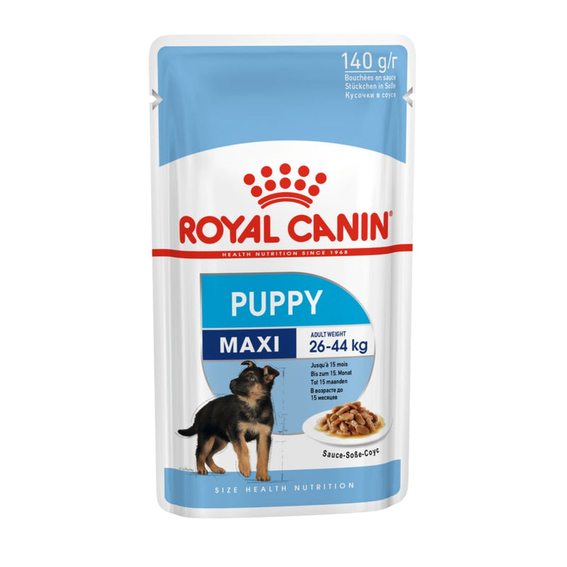 Royal Canin - Wet Dog Food - Maxi Puppy - 140g X 10 Pouches
