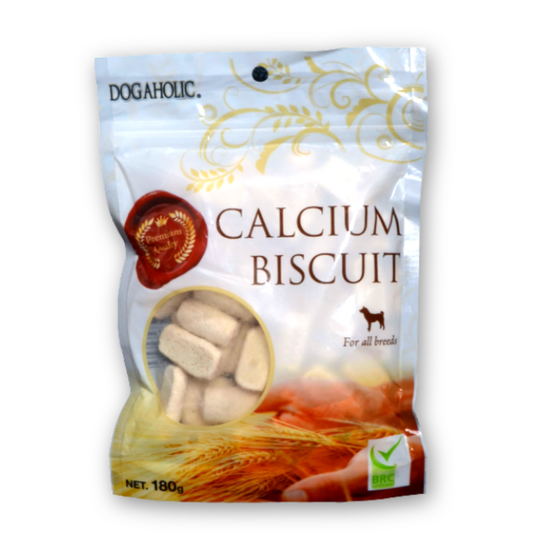Dogaholic - Calcium Biscuits For All Breeds, 180g