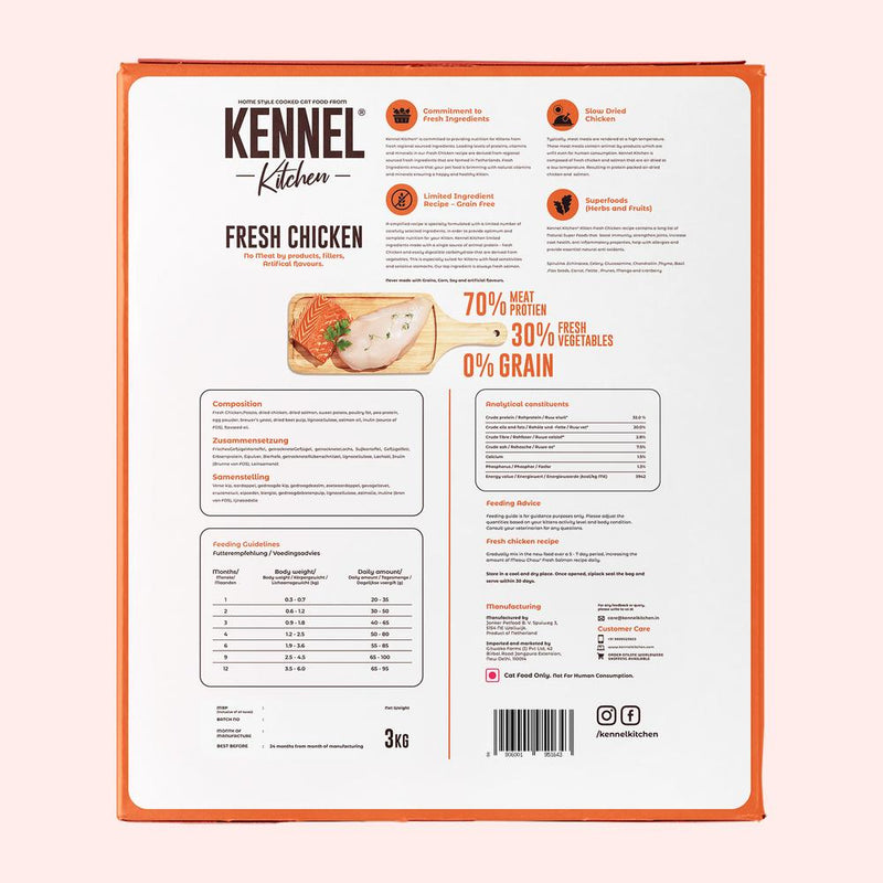 Kennel Kitchen - Fresh Chicken Dry Kitten Food
