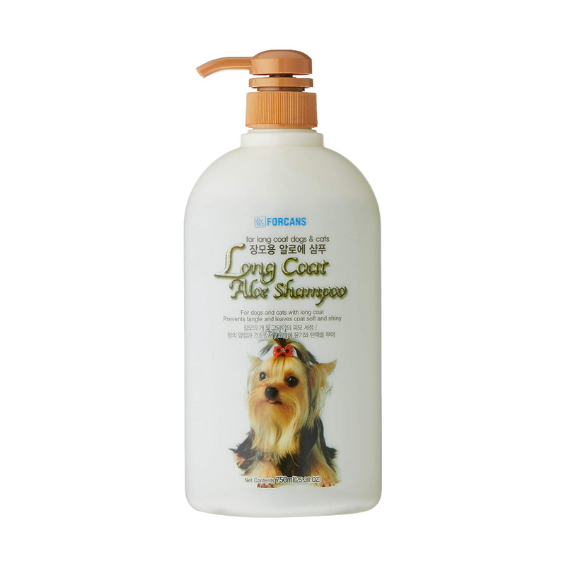 Forbis - Long Coat Aloe Shampoo - for dogs and cats, 750 ml
