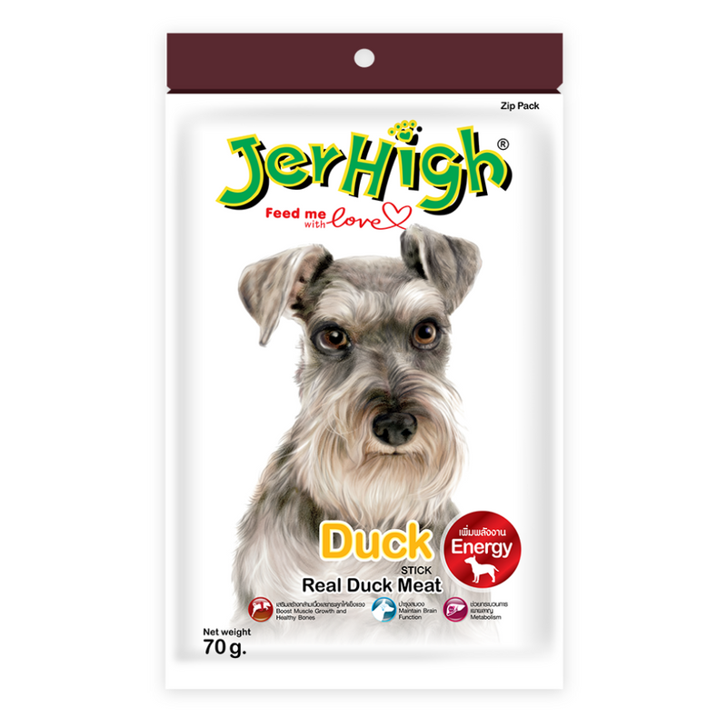Jerhigh - Duck Stick Dog treats - 70gm