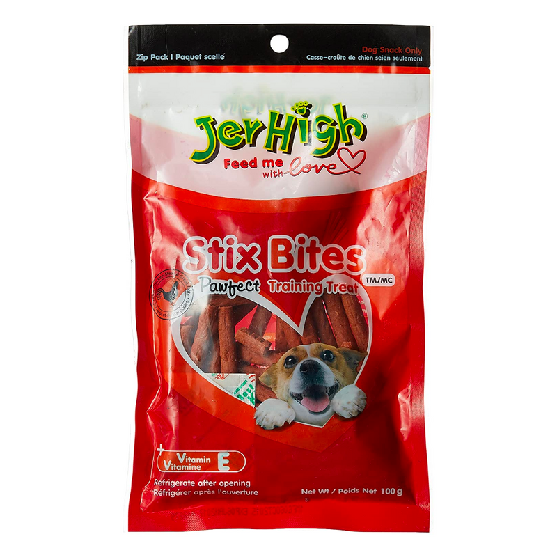 Jerhigh - Stix Bites Dog treats - 100g