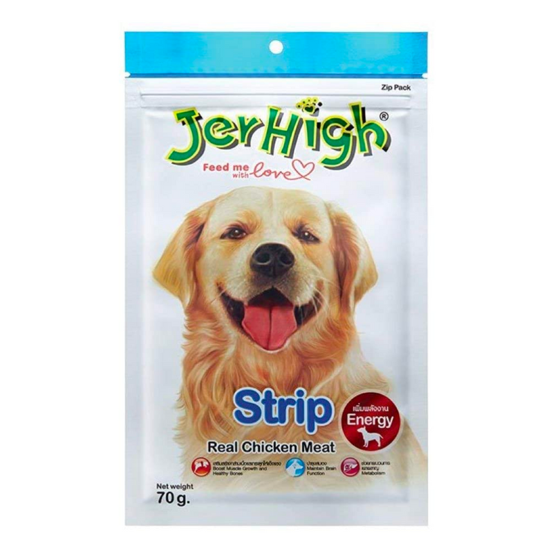 Jerhigh - Strip Dog treats - 70gm