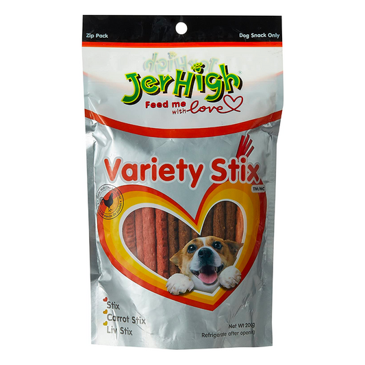 Jerhigh - Variety Stix Dog treats - 200g