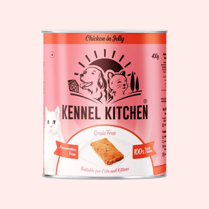 Kennel Kitchen - Chicken in Jelly 400g - Cat food