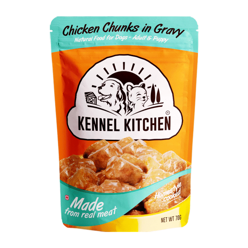 Kennel Kitchen - Chicken Chunks in Gravy, 70g