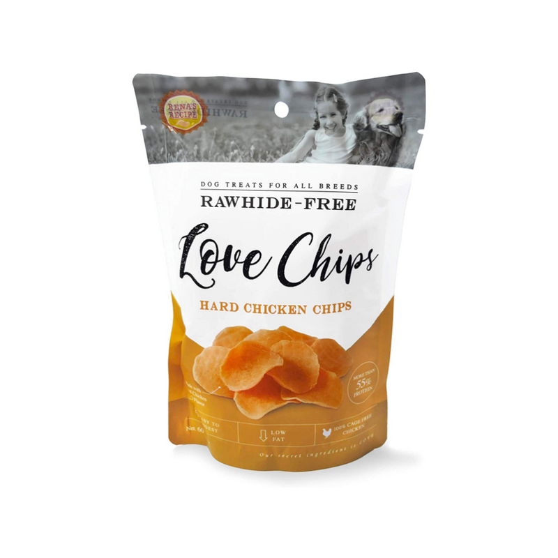 Rena - Love Hard Chicken Chips, 60g