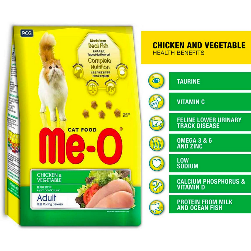 Me-O Cat Food, Chicken and Veg