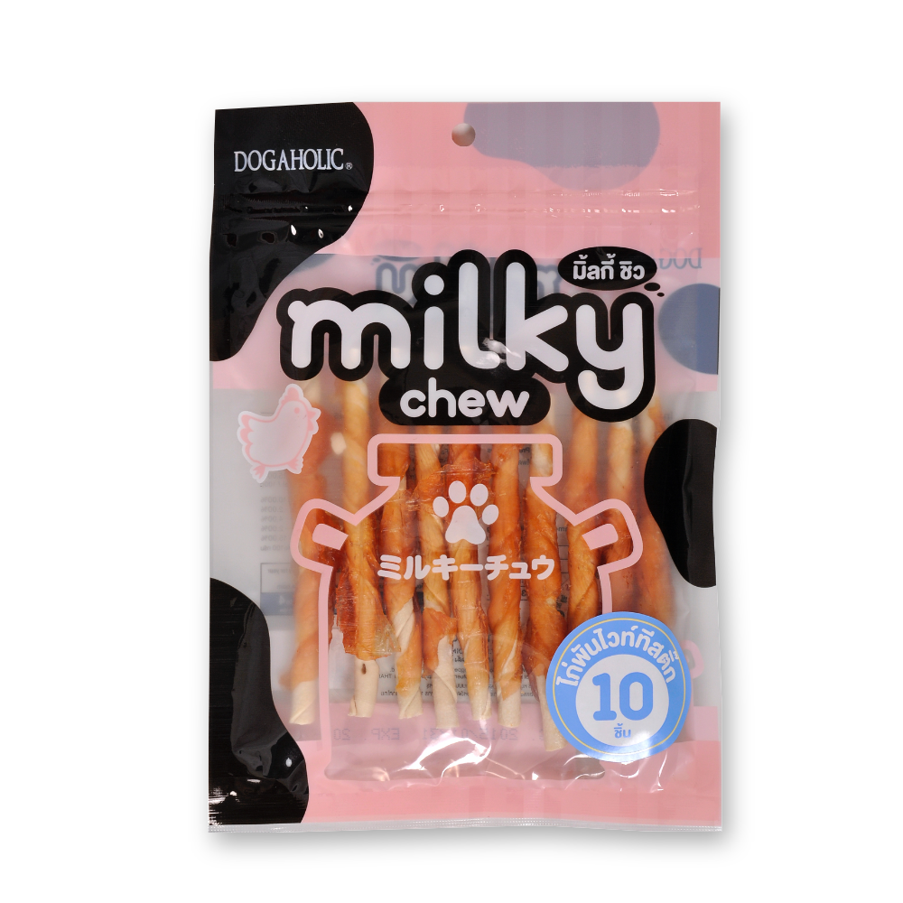 Milky Chew Chicken Stick Style Dog Treat (10 pieces)
