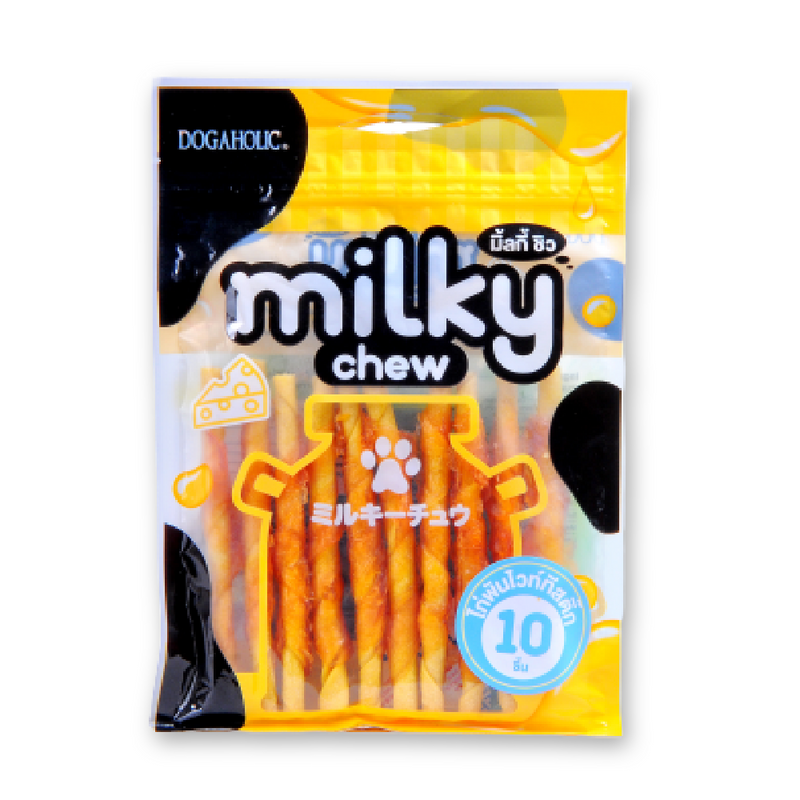 Milky Chew Cheese & Chicken Sticks - 10 pieces