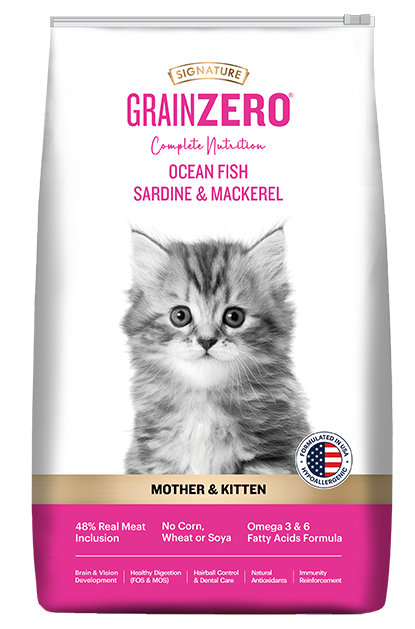 Signature - Grain Zero - Mother and Kitten - Dry Cat food