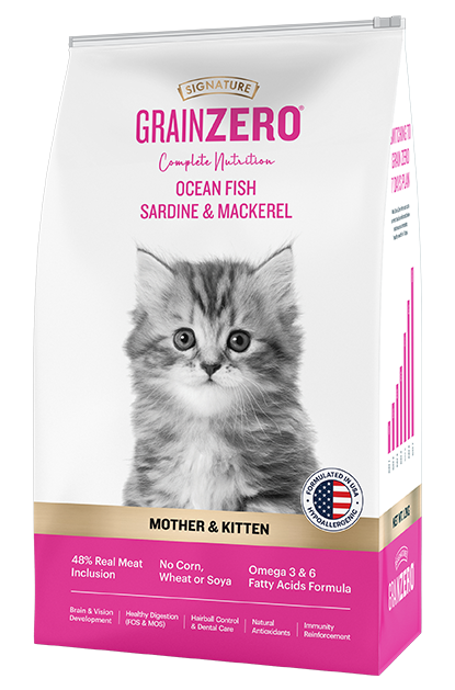 Signature - Grain Zero - Mother and Kitten - Dry Cat food