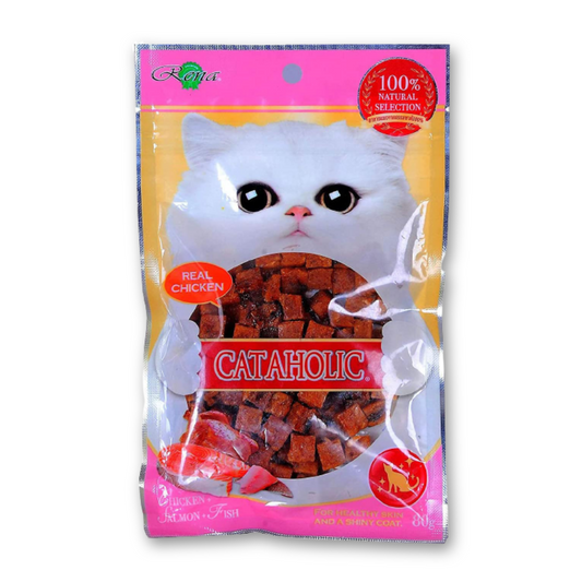 Cataholic - Neko Cat Chicken & Salmon Cubes - 80g