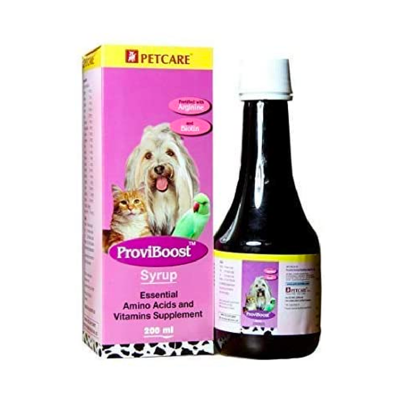Petcare - Proviboost Syrup - Vitamin Supplement For Dogs And Cats - 200ml