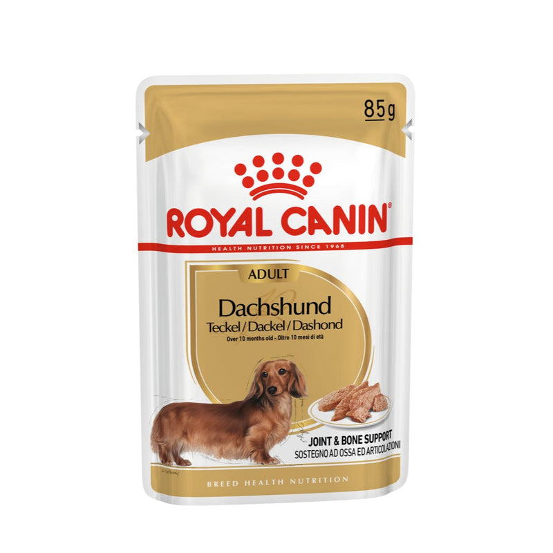 Royal Canin - Wet Dog Food - Dachshund Adult - 85g X 12 Pouches