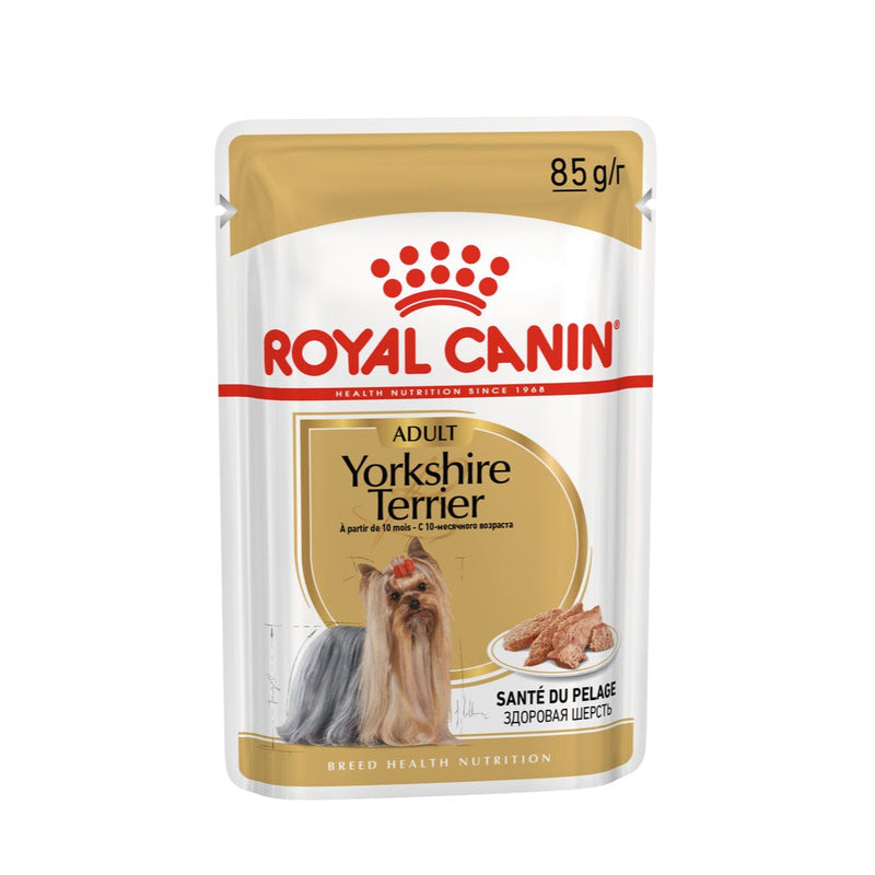 Royal Canin - Yorkshire Terrier Adult (Gravy) - 85g X 12 Pouches