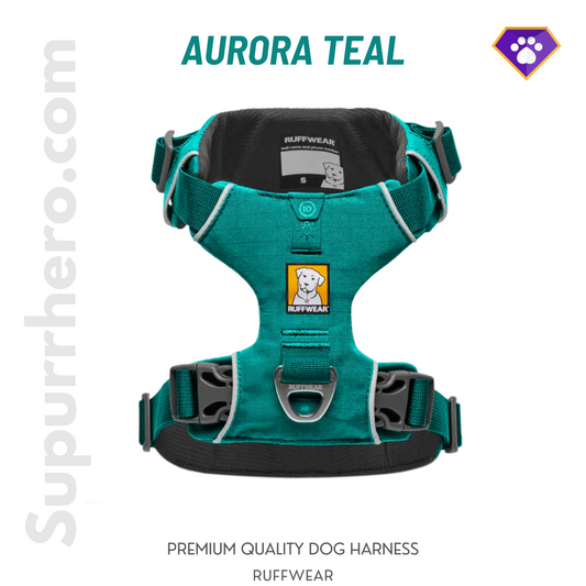 Ruffwear - Front Range Harness - Aurora Teal