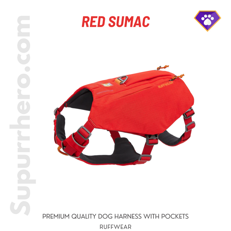 Ruffwear - Switchbak Dog Harness - Red Sumac