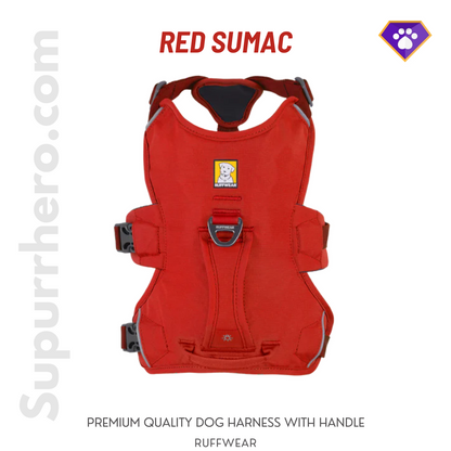 Ruffwear - Web Master Dog Harness with Handle - Red Sumac