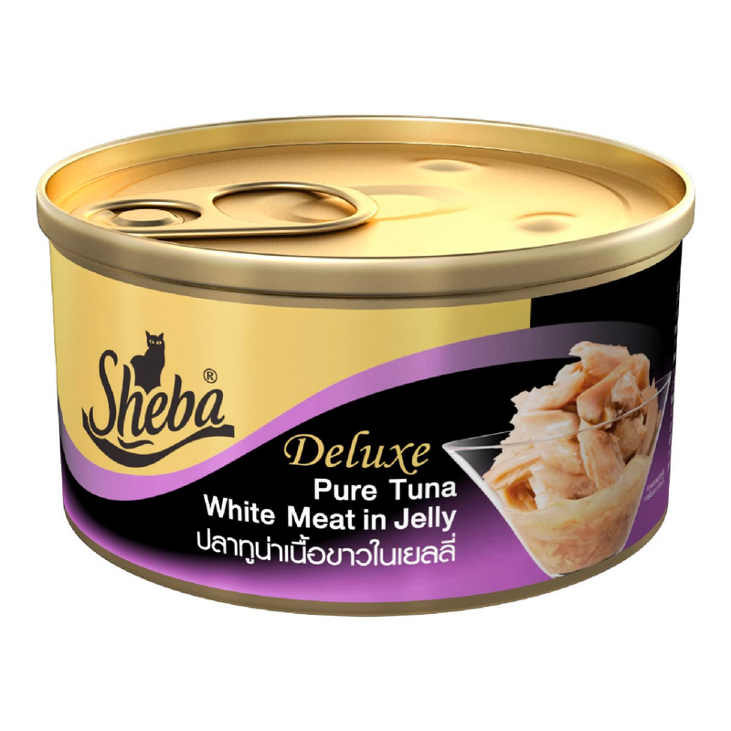 Sheba - Tuna White Meat in Jelly - Wet Food For Adult Cat - 85 g