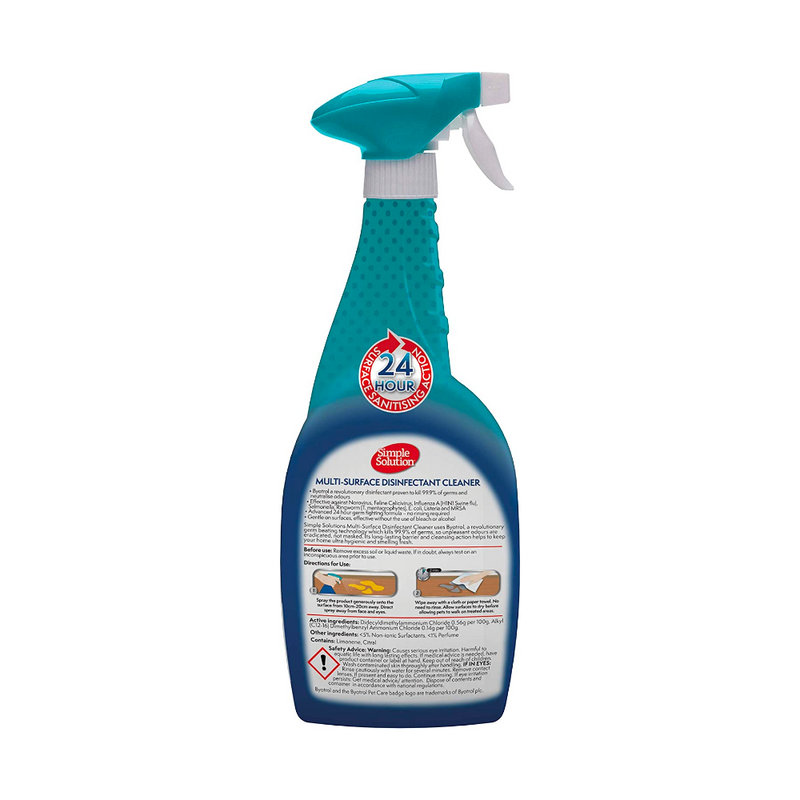 Simple Solution - Multi-Surface Disinfectant Cleaner, 750ml