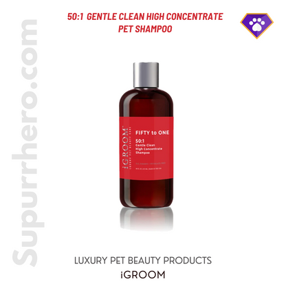 iGroom - Fifty To One (50:1) Gentle Clean High Concentrate Pet Shampoo