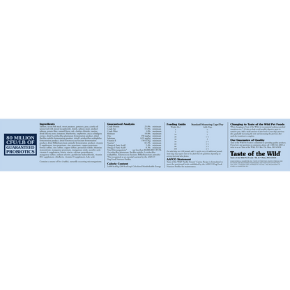 Taste of the Wild - Pacific Stream Canine Recipe with Smoked Salmon, Adult Dog food