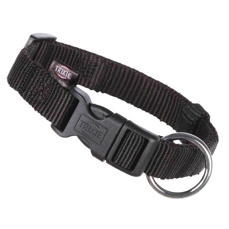 Trixie - Classic collar - Black, Large - Extra Large, for dogs