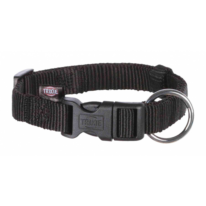 Trixie - Classic collar - Black, Medium-Large, for dogs