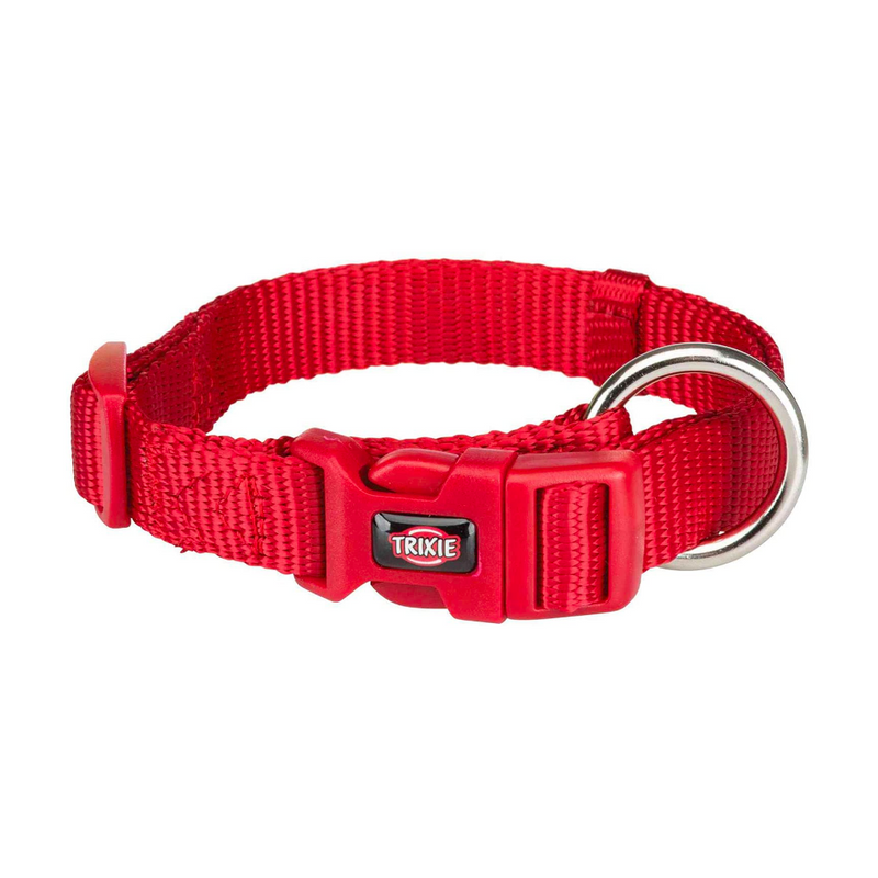 Trixie - Classic collar - Red, Medium-Large, for dogs