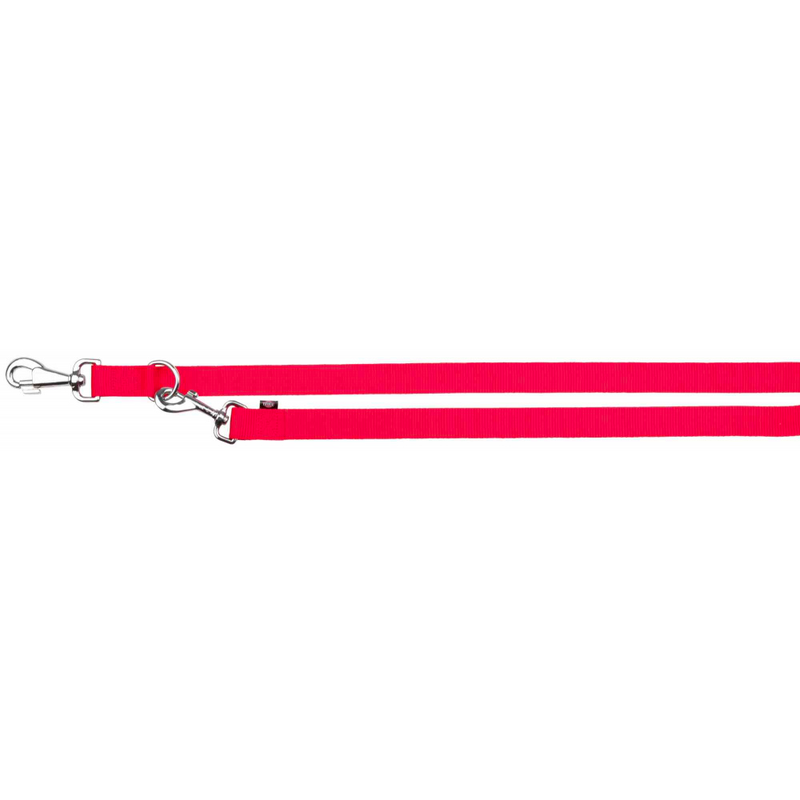Trixie - Classic leash, fully adjustable - Red, L-XL, for dogs