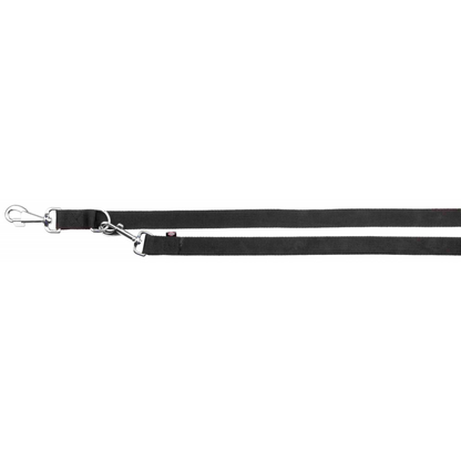 Trixie - Classic leash, fully adjustable - Black, L-XL, for dogs