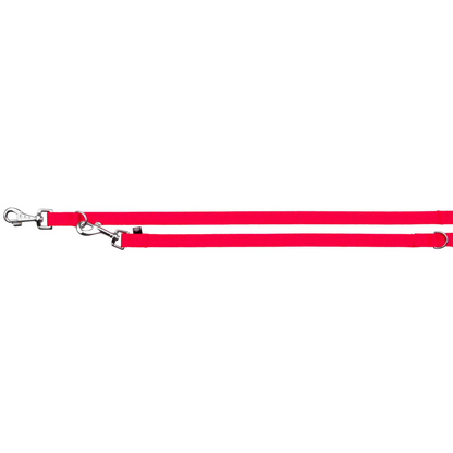 Trixie - Classic leash, fully adjustable - Red, M-L, for dogs