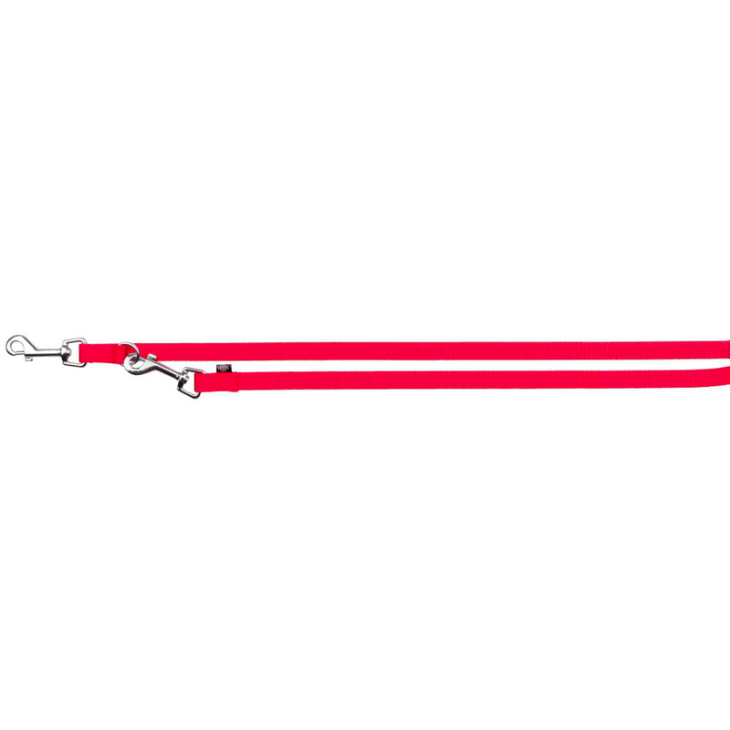 Trixie - Classic leash, fully adjustable - Red, XS-S, for dogs