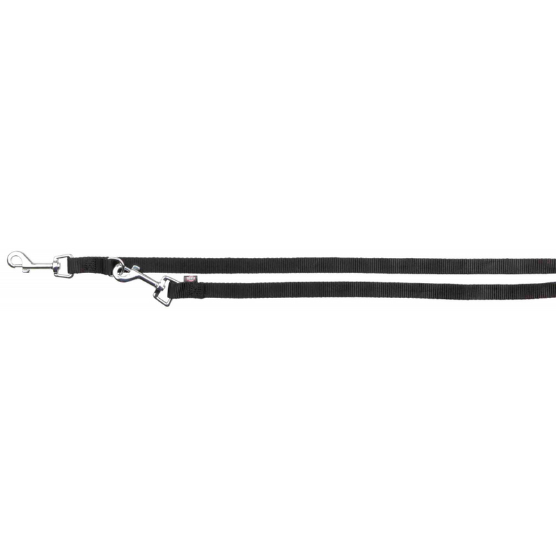 Trixie - Classic leash, fully adjustable - Black, XS-S, for dogs