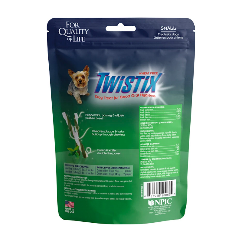 Twistix - Vanilla Mint flavour Dental Dog Treat