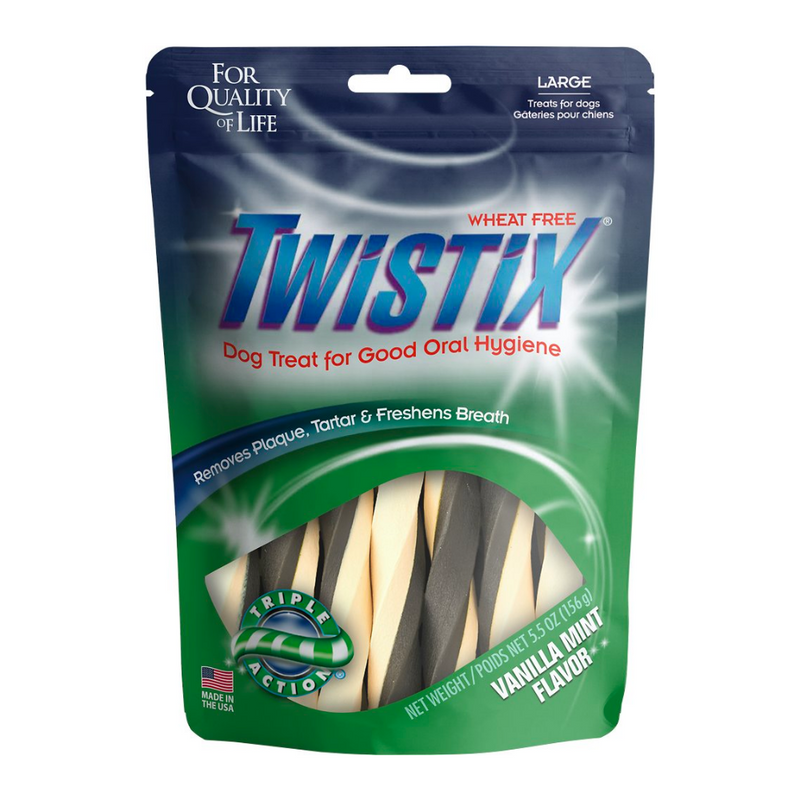 Twistix - Vanilla Mint flavour Dental Dog Treat