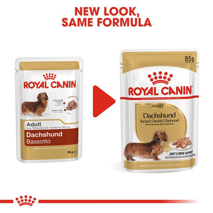 Royal Canin - Wet Dog Food - Dachshund Adult - 85g X 12 Pouches