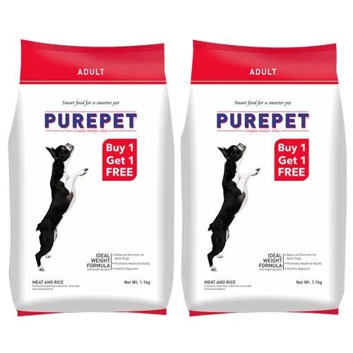 Purepet - Meat and Rice - Dry Food For Adult Dog
