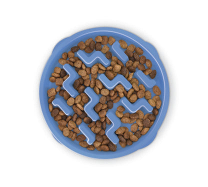 Outward Hound - Fun Feeder Slo-Bowl Mini/Medium (24 x 20 x 6cm)